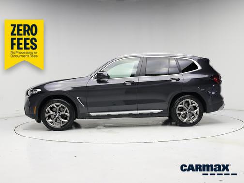 Black 2022 BMW X3 XDrive30i