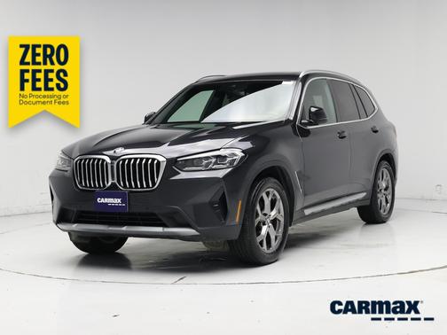 Black 2022 BMW X3 XDrive30i