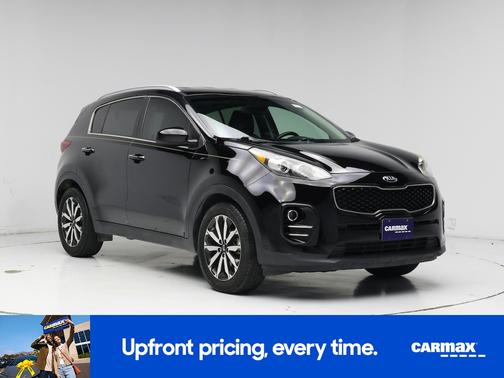Black 2017 Kia Sportage EX