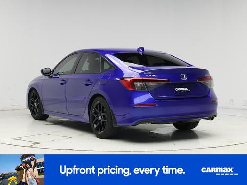 Blue 2024 Honda Civic Sport