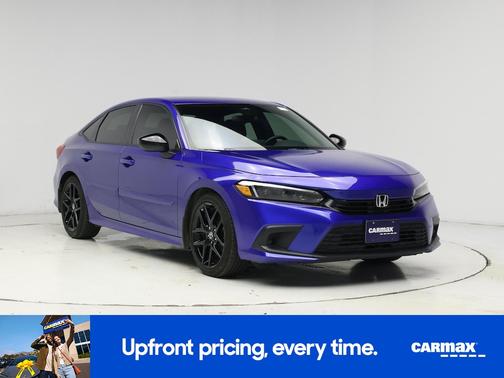 Blue 2024 Honda Civic Sport