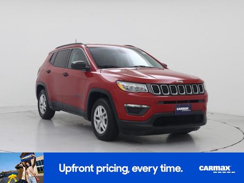 Red 2020 Jeep Compass Sport