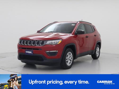 Red 2020 Jeep Compass Sport