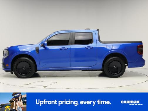 Blue 2025 Ford Maverick Lobo