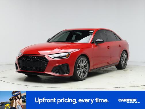 Red 2024 Audi S4 Premium Plus