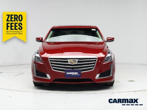 Red 2017 Cadillac CTS
