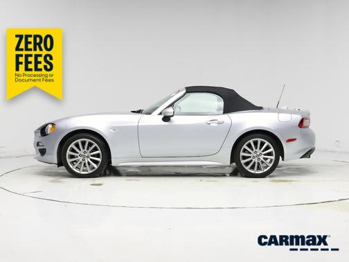 Silver 2018 FIAT 124 Spider Lusso