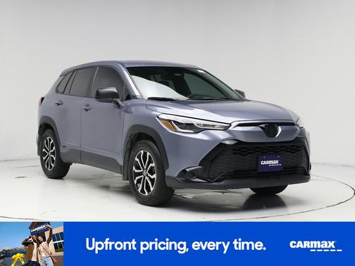 Blue 2024 Toyota Corolla Cross Hybrid SE