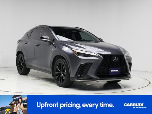 Gray 2025 Lexus NX 450h+ F-SPORT Handling