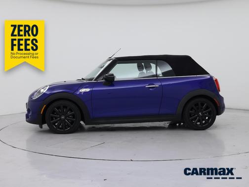Blue 2021 MINI Convertible S