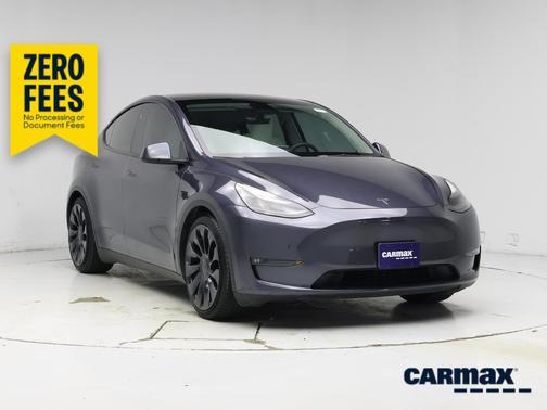 Gray 2023 Tesla Model Y Performance
