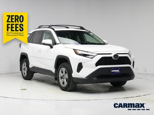 White 2025 Toyota RAV4 XLE