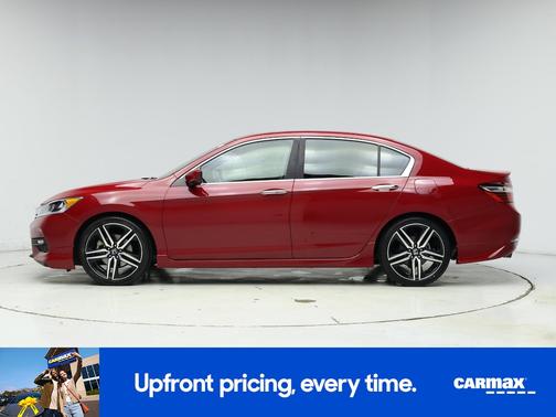 Red 2016 Honda Accord Sport