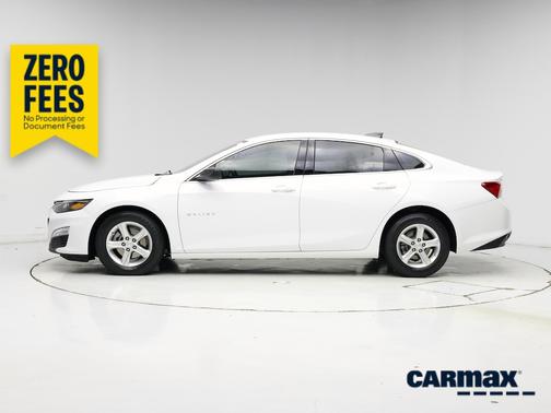 White 2022 Chevrolet Malibu LS
