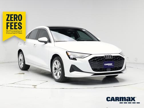 White 2026 Audi A3 Premium