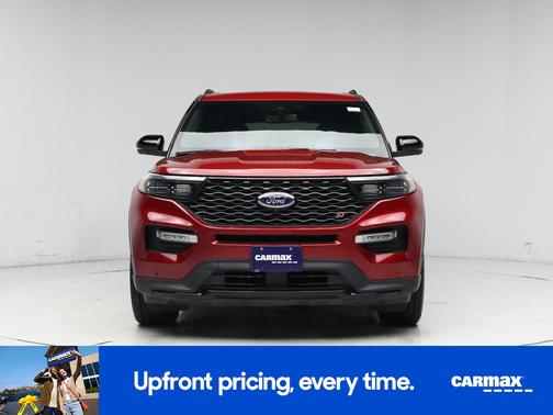 Red 2021 Ford Explorer ST