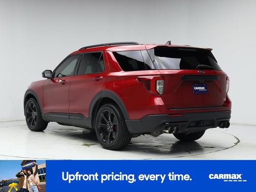 Red 2021 Ford Explorer ST