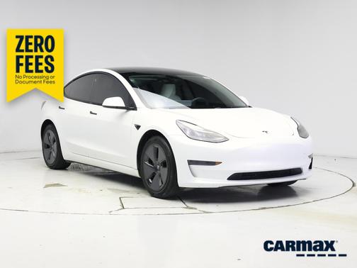 White 2023 Tesla Model 3