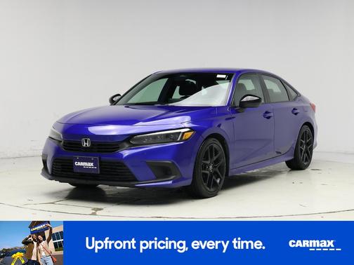 Blue 2024 Honda Civic Sport