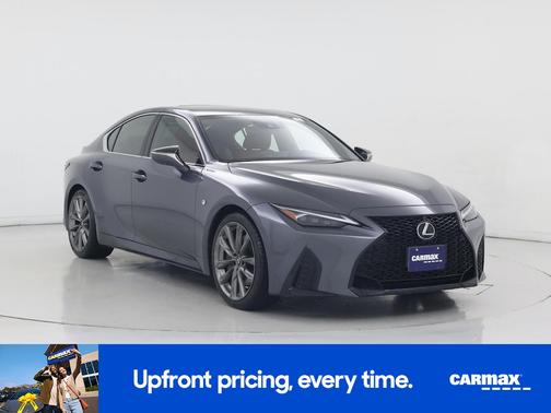 Gray 2024 Lexus IS 350 F-Sport