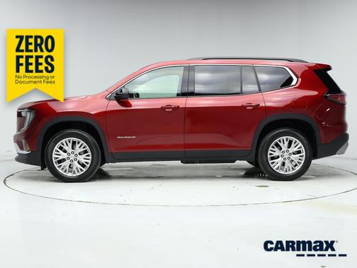 Burgundy 2024 GMC Acadia Elevation