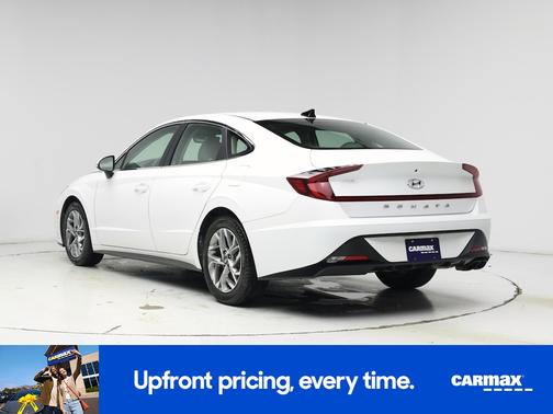 White 2020 Hyundai SONATA SEL