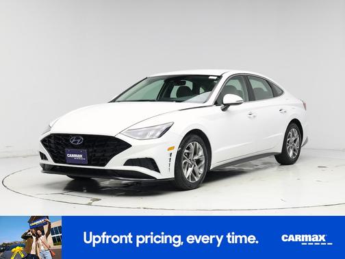 White 2020 Hyundai SONATA SEL