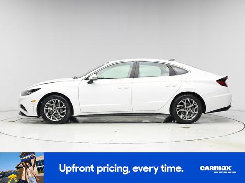 White 2020 Hyundai SONATA SEL
