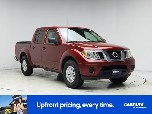 Red 2019 Nissan Frontier SV