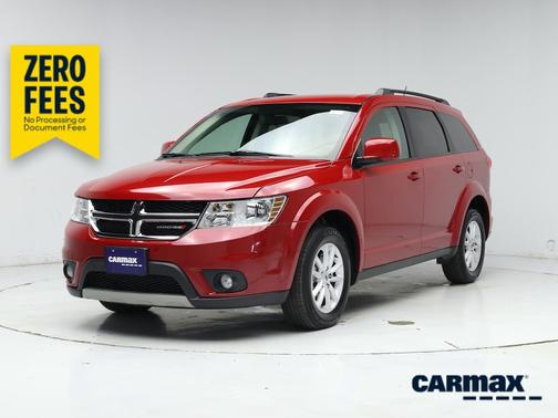 Red 2018 Dodge Journey SXT