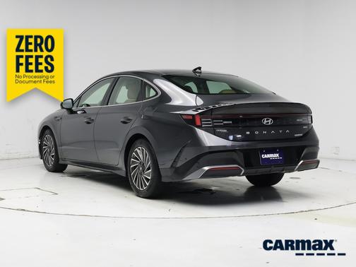 Gray 2025 Hyundai SONATA Hybrid Limited