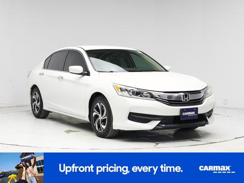 White 2016 Honda Accord LX