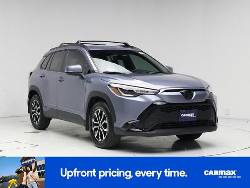 Gray 2024 Toyota Corolla Cross Hybrid Nightshade
