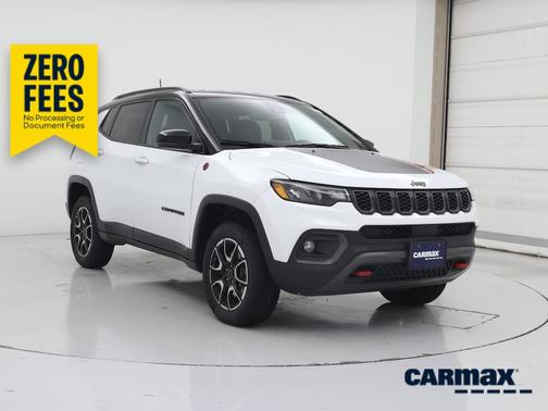 White 2025 Jeep Compass Trailhawk
