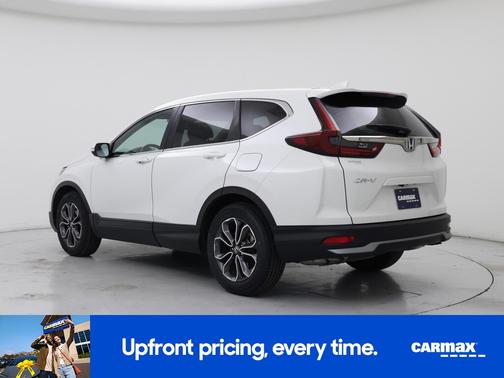 White 2021 Honda CR-V EX-L