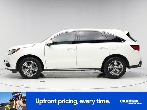 White 2019 Acura MDX