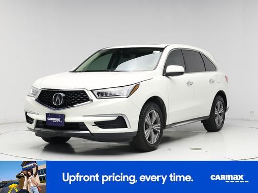 White 2019 Acura MDX