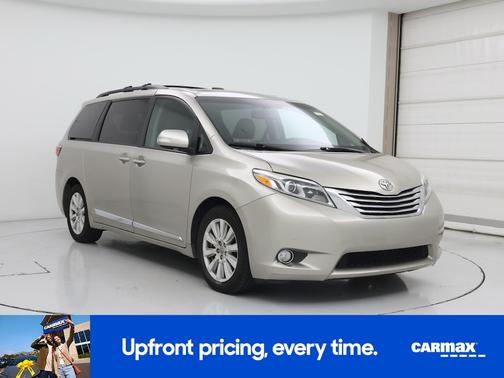 Gold 2017 Toyota Sienna Limited Premium