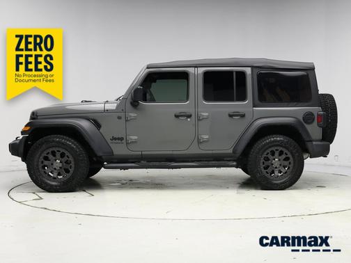 Gray 2022 Jeep Wrangler Unlimited Sport S