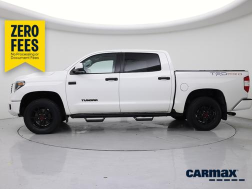 White 2019 Toyota Tundra TRD Pro