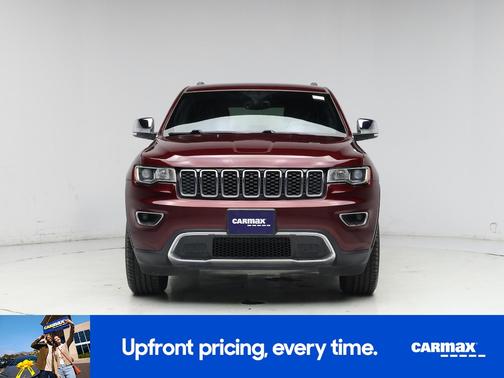 Burgundy 2017 Jeep Grand Cherokee Limited