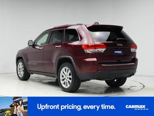 Burgundy 2017 Jeep Grand Cherokee Limited