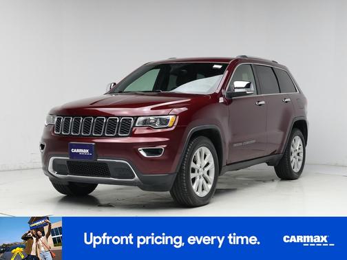 Burgundy 2017 Jeep Grand Cherokee Limited