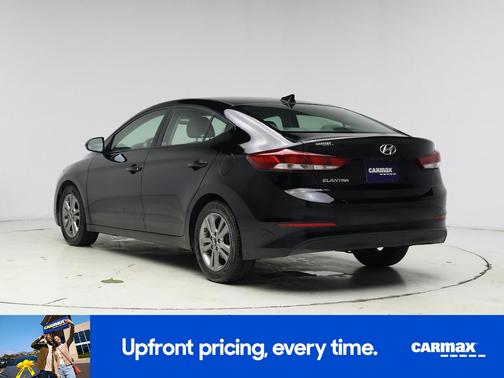 Black 2018 Hyundai ELANTRA SEL