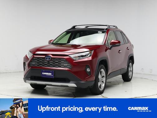 Red 2020 Toyota RAV4 Hybrid Limited