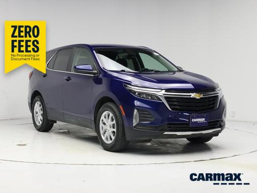 Blue 2022 Chevrolet Equinox LT