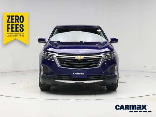 Blue 2022 Chevrolet Equinox LT