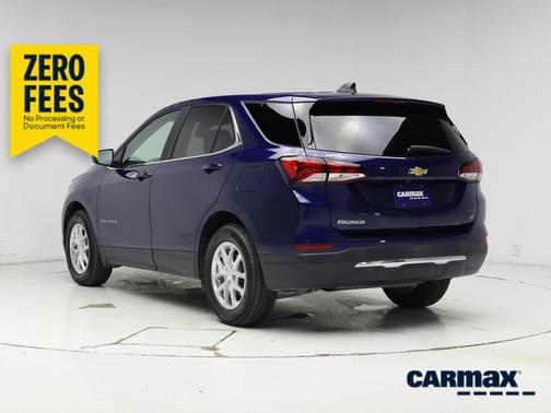 Blue 2022 Chevrolet Equinox LT