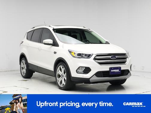 White 2018 Ford Escape Titanium