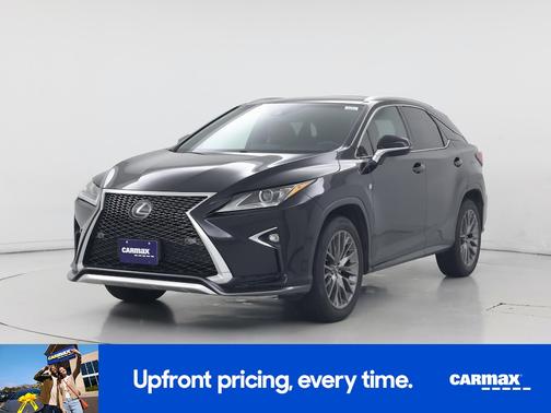 Black 2017 Lexus RX 350 F-Sport